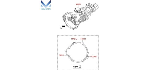 NEW MANUAL TRANSMISSION MT-6 2WD HYUNDAI STAREX H-1 2007-15